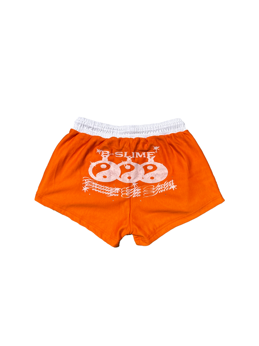 B-slime Orange Women Shorts