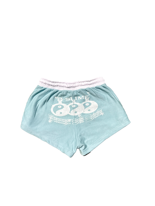 B-slime Blue Women Shorts