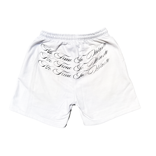 B-slime White Men Shorts
