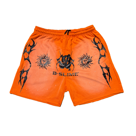 B-slime Orange Men Shorts