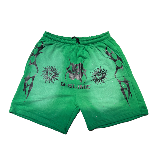 B-slime Green Men Shorts