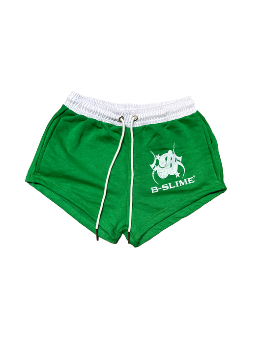 B-slime Green Women Shorts