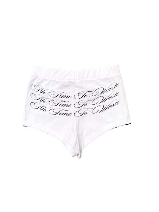 B-slime White Women Shorts